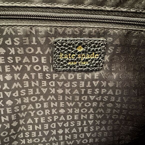 KATE SPADE Chester Street Allyn Pebbled Leather Bag Tote in Large Black - Picture 4 of 10